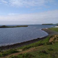 Spaziergang zum Coral Beach