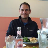 In einem rein vegetarisch-veganen Café