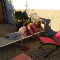 Auch Flo geniesst den Moment