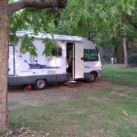 Auf dem Campingplatz