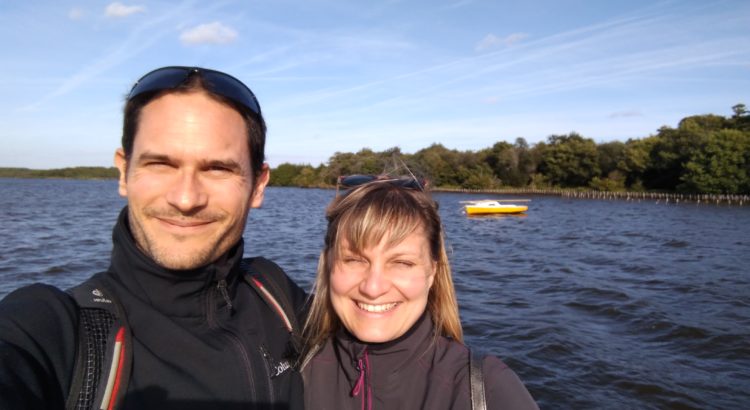 Wir geniessen die Sonne (und den Wind)