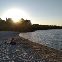 Lesen und Entspannen am Strand