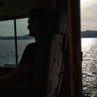 Ein Sprung aus dem WoMo direkt ins Meer