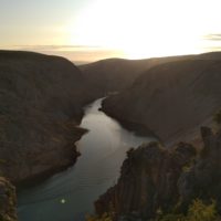 Blick auf den Zrmanja Canyon (Drehort von Winnetou Szenen)