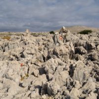 Suche den Wanderweg