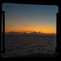 Blick aus dem Fenster