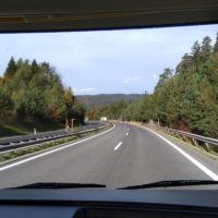 Weiterfahrt durch Österreich und Deutschland